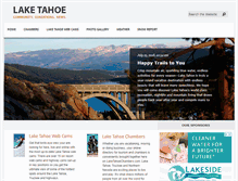 Tablet Screenshot of laketahoechambers.com